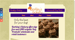 Desktop Screenshot of barkleysbakery.com