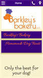 Mobile Screenshot of barkleysbakery.com